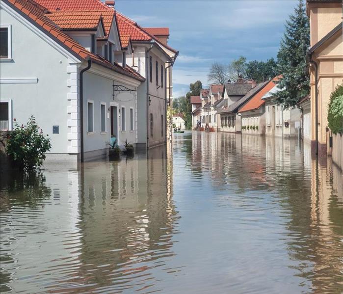 Image of a flooded street