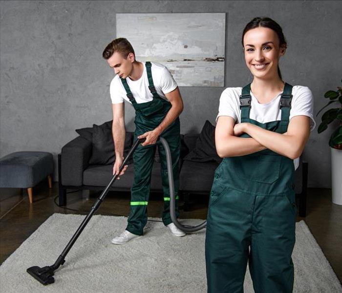 A professional clean-up team.